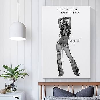 Christina Aguilera Stripped ポスター 417ulKquPHL.jpg_BO30,255,255,